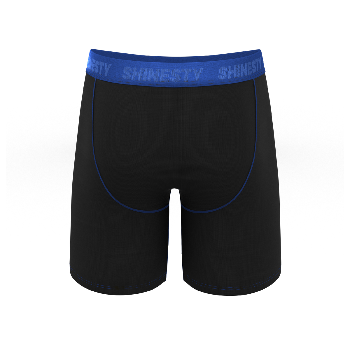 The Rhythm & Blues | Black and Blue Ball Hammock® Boxer - Long Leg - Shinesty