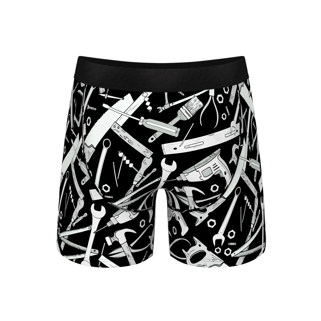 The Righty Tighty | Wrench Ball Hammock® Pouch Underwear With Fly - Shinesty