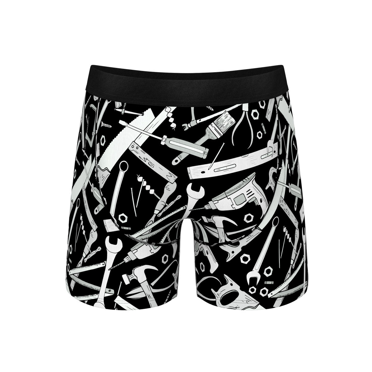 The Righty Tighty | Wrench Ball Hammock® Pouch Underwear With Fly - Shinesty