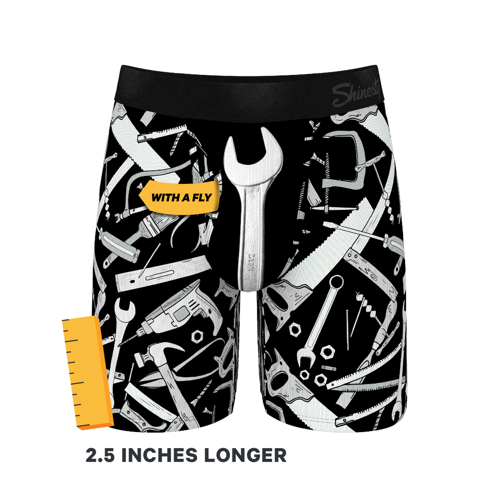 The Righty Tighty | Wrench Ball Hammock® Boxer - Long Leg - Shinesty