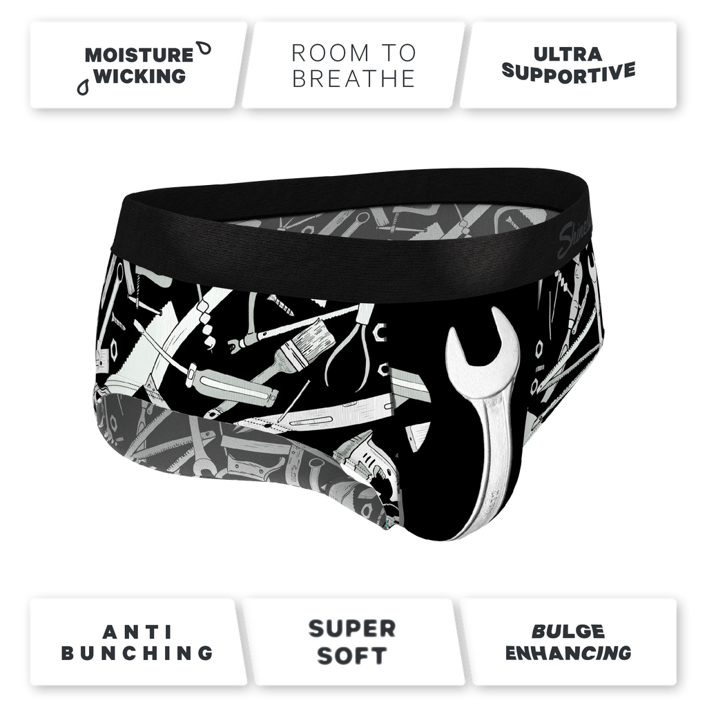 The Righty Tighty | Wrench Ball Hammock® Pouch Underwear Briefs - Shinesty