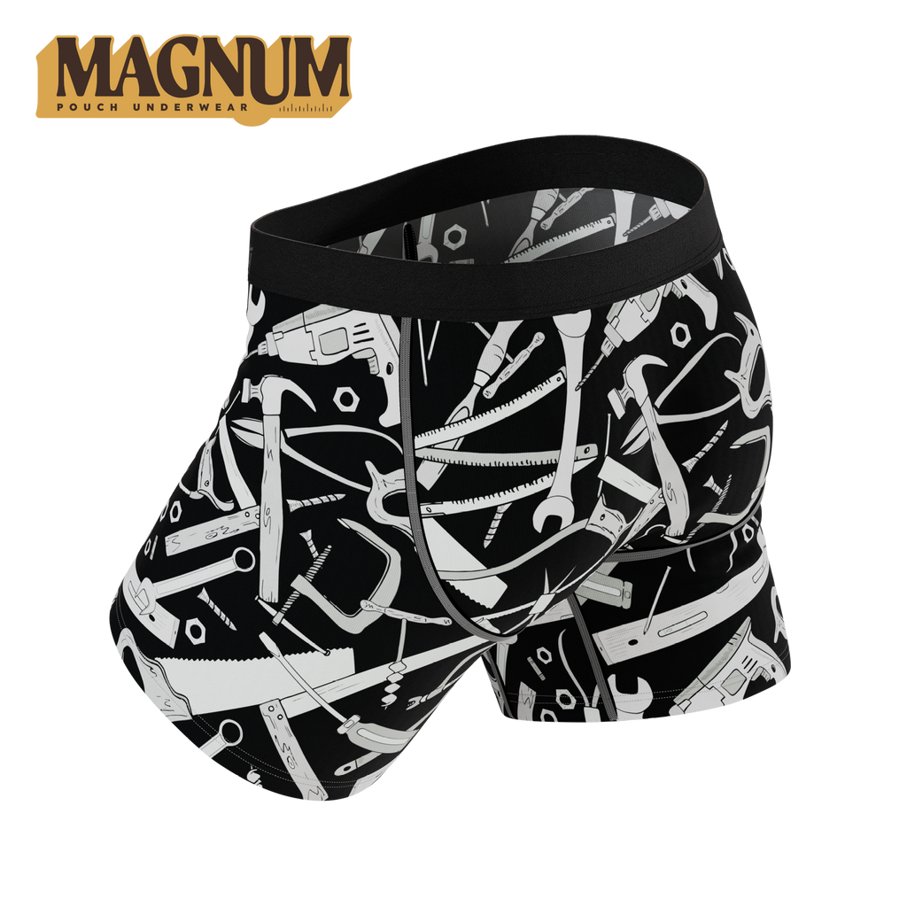 The Righty Tighty | Wrench Ball Hammock® Magnum Big Pouch Underwear - Shinesty