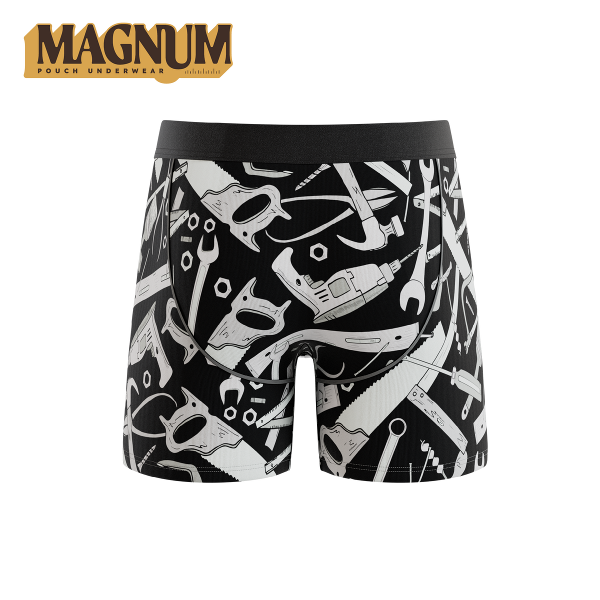 The Righty Tighty | Wrench Ball Hammock® Magnum Big Pouch Underwear - Shinesty