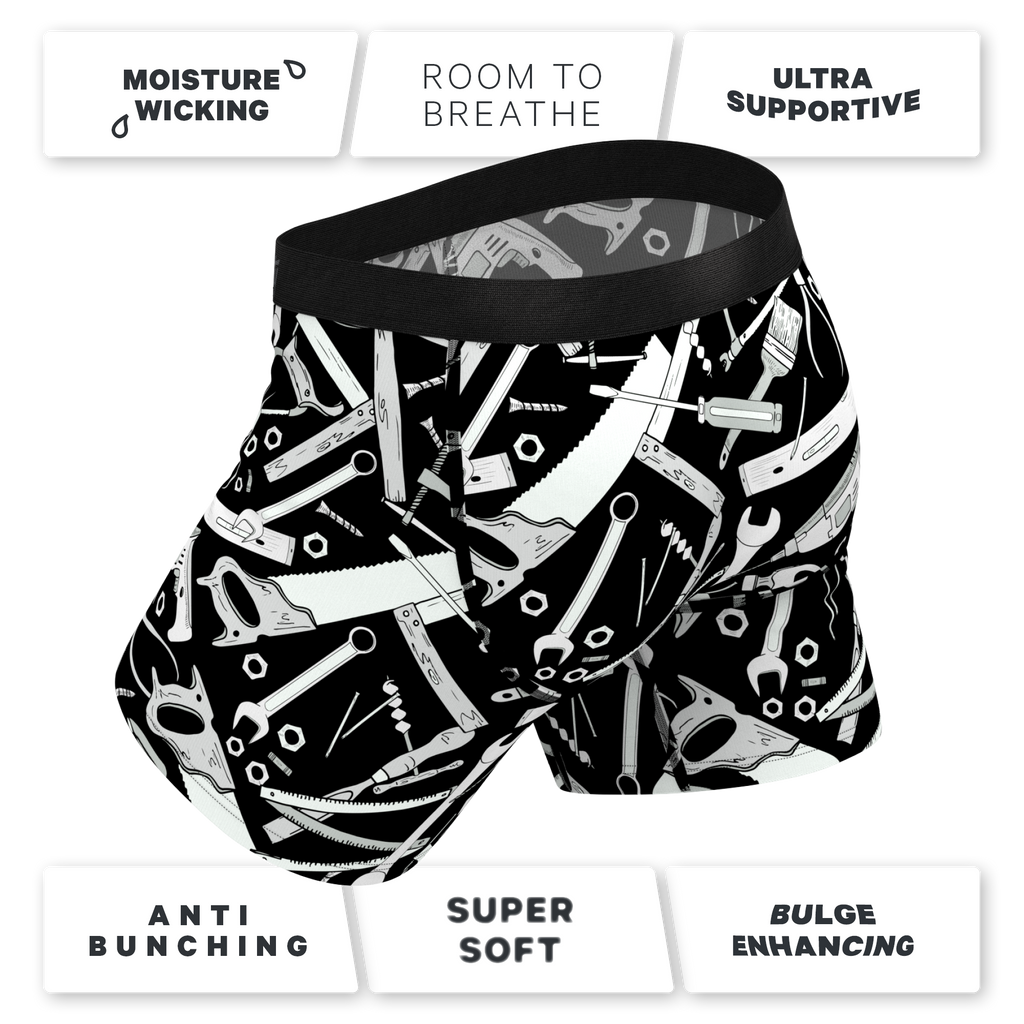 The Righty Tighty | Wrench Ball Hammock® Pouch Underwear - Shinesty
