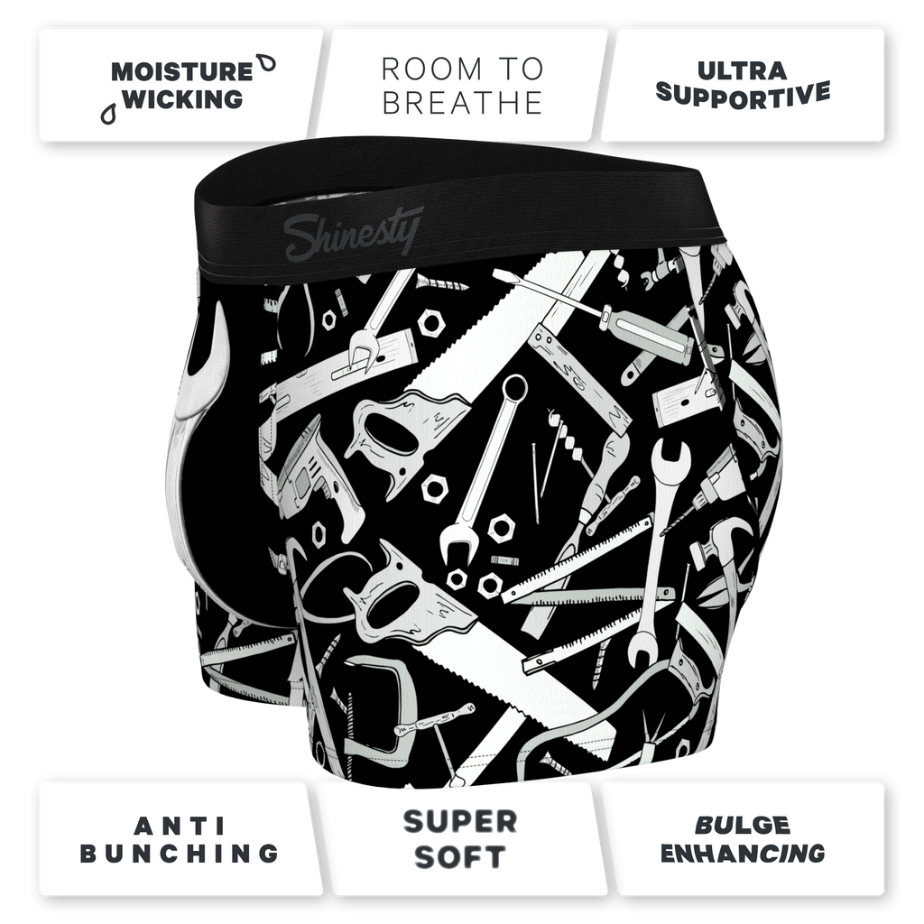 The Righty Tighty | Wrench Ball Hammock® Pouch Trunks Underwear - Shinesty