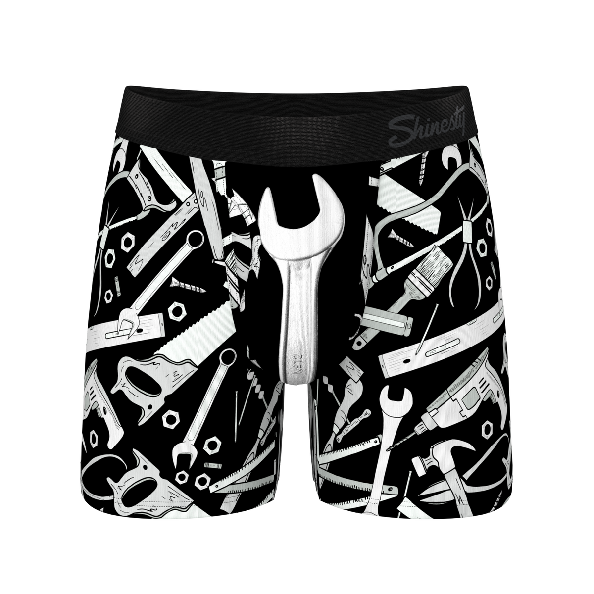 The Righty Tighty | Wrench Ball Hammock® Magnum Big Pouch Underwear - Shinesty