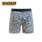 The Rio Grande | Abstract Navy Line Ball Hammock® Magnum Big Pouch Underwear - Shinesty