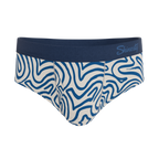 The Rio Grande | Abstract Navy Line Ball Hammock® Pouch Underwear Briefs - Shinesty
