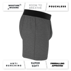 The Rock Solid | Mild Grey Boxers - Shinesty