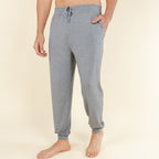 The Rock Solid | Mild Grey SleepDeep™ Men’s Pajama Joggers - Shinesty