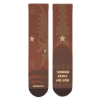 The Rodeo | Western Heel Hammock™ Crew Socks - Shinesty
