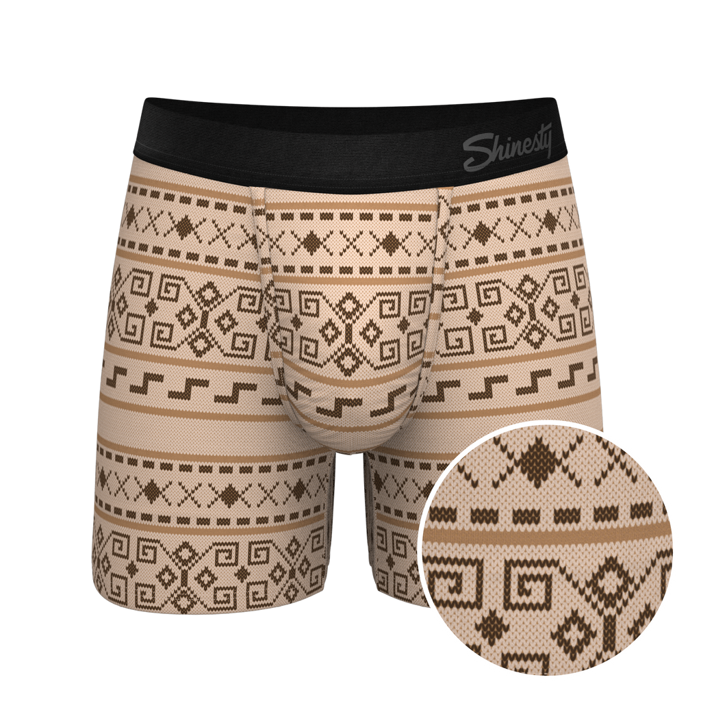 The Dude Abides | Aztec Sweater Ball Hammock® Pouch Underwear - Shinesty