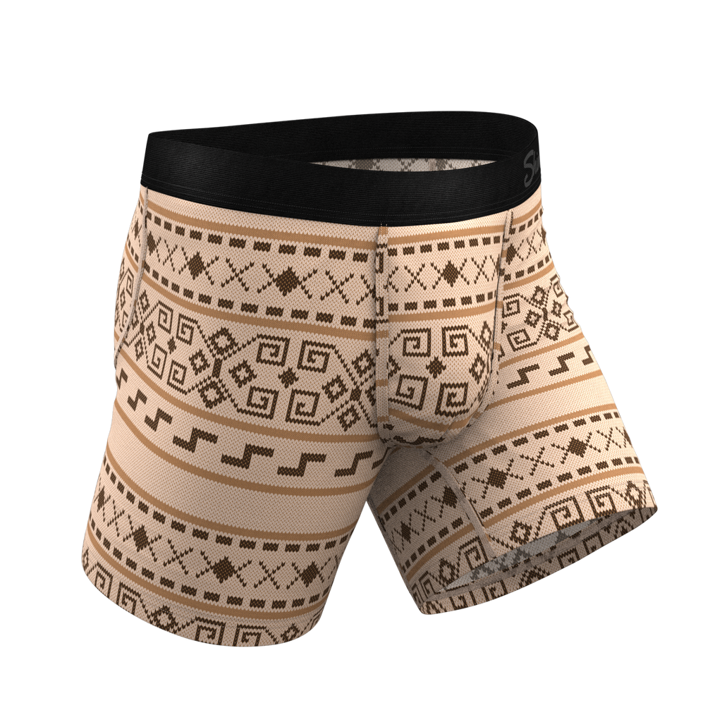 The Dude Abides | Aztec Sweater Ball Hammock® Pouch Underwear - Shinesty