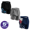 The Rotation | Ball Hammock® 5 Inch Athletic Shorts 3 Pack - Shinesty