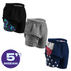 The Rotation | Ball Hammock® 5 Inch Athletic Shorts 3 Pack - Shinesty