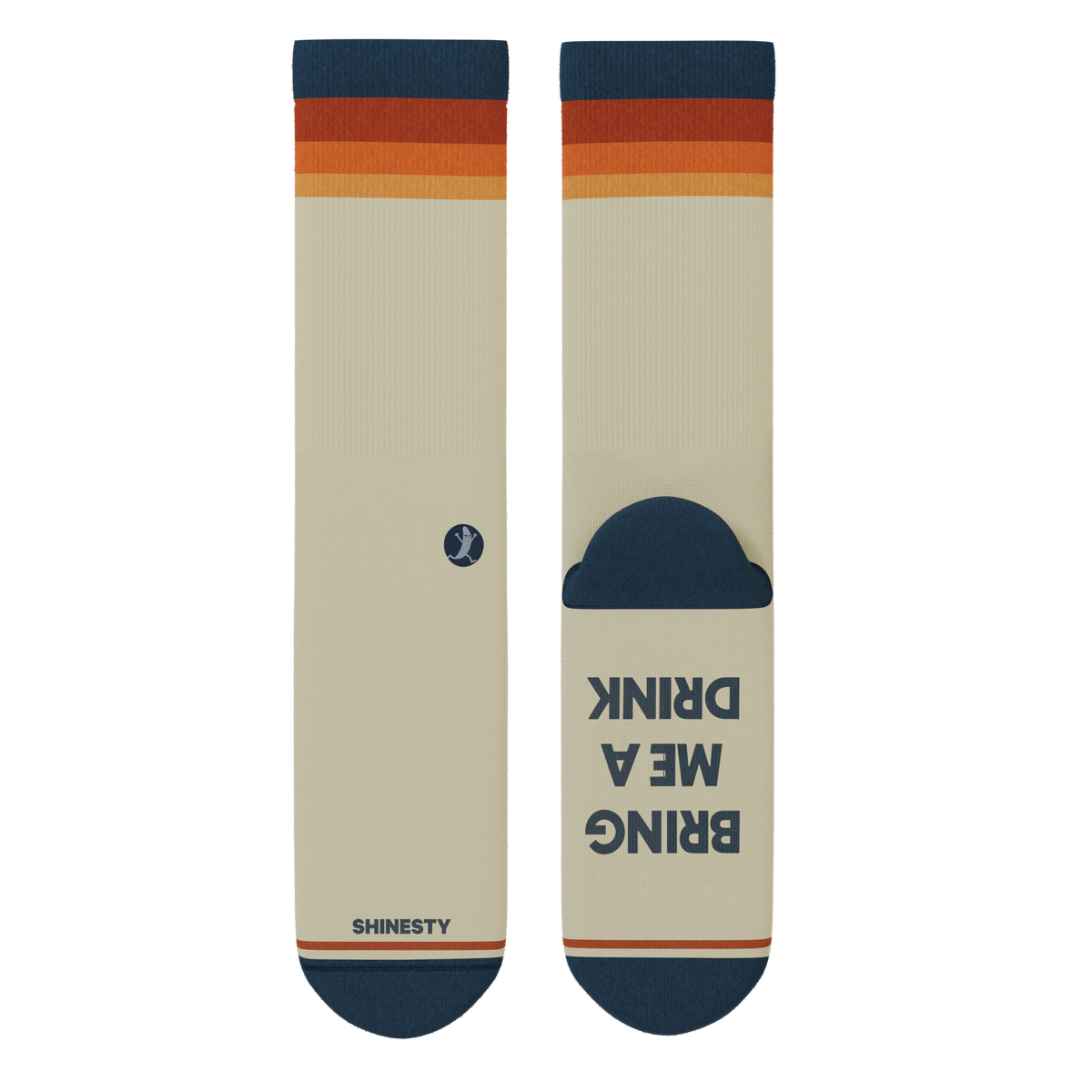 The Rule Abider | Mile High Heel Hammock™ Crew Socks - Shinesty