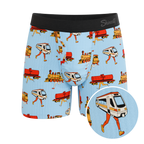 The Runaway Train | Train Ball Hammock® Pouch Underwear With Fly - Shinesty