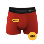 The Rust Fund | Rusty Red Ball Hammock® Pouch Trunks Underwear - Shinesty