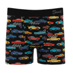 The Start Your Engines | Racecar Youth Boxer Briefs - Shinesty