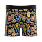 The Under The Bed | Colorful Monsters Youth Boxer Briefs - Shinesty