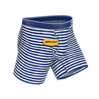 The Sailor | Nautical Stripe Ball Hammock® Pouch Underwear With Fly - Shinesty