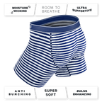 The Sailor | Nautical Stripe Ball Hammock® Pouch Underwear - Shinesty