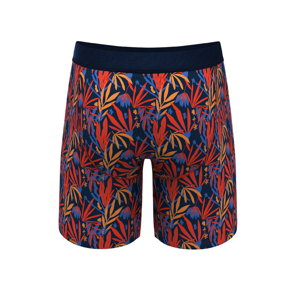 The San Diego Sunrise | Tropical Foliage Ball Hammock® Boxer - Long Leg - Shinesty