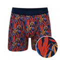 The San Diego Sunrise | Tropical Foliage Ball Hammock® Pouch Underwear - Shinesty