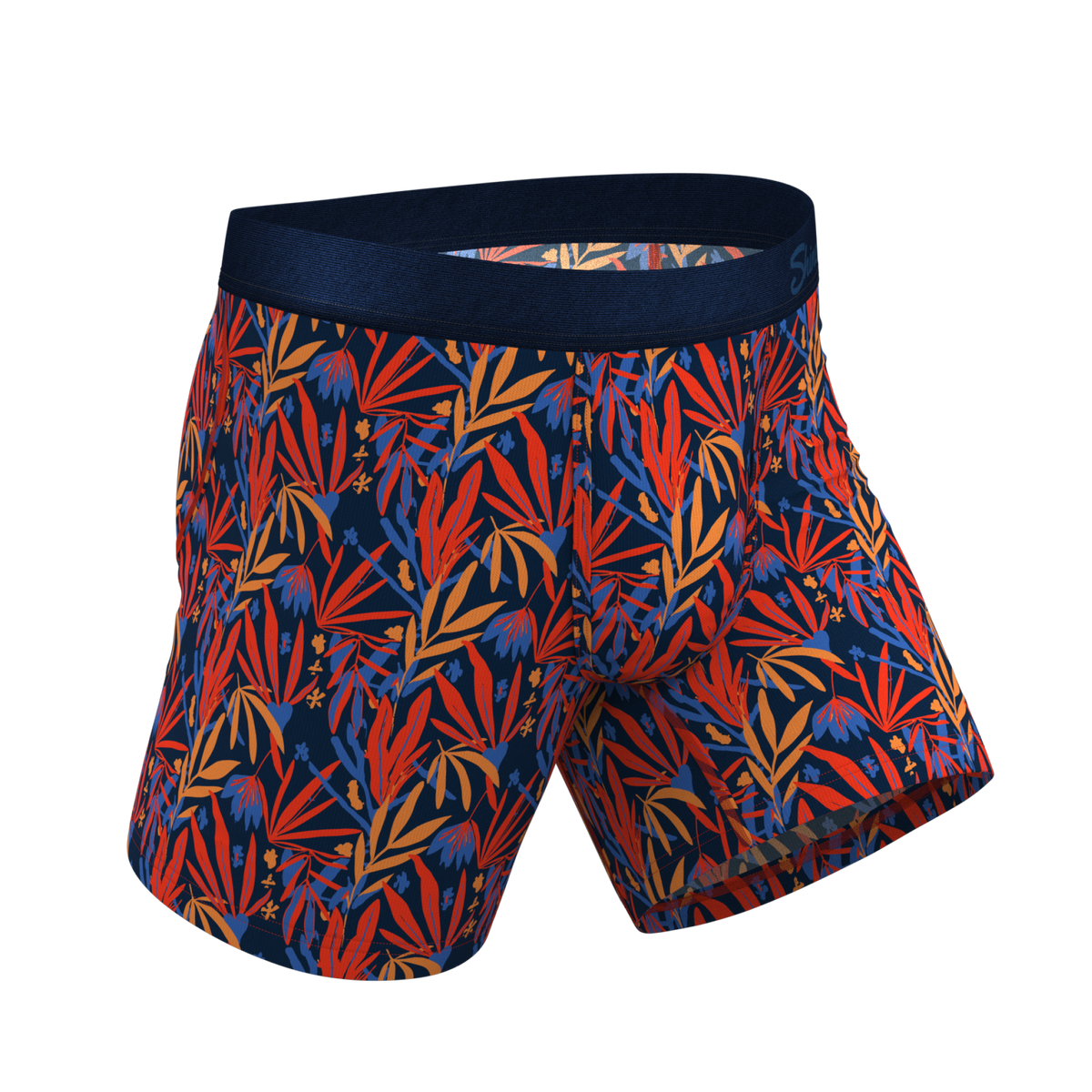 The San Diego Sunrise | Tropical Foliage Ball Hammock® Pouch Underwear - Shinesty