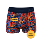 The San Diego Sunrise | Tropical Foliage Ball Hammock® Pouch Trunks Underwear - Shinesty