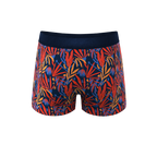 The San Diego Sunrise | Tropical Foliage Ball Hammock® Pouch Trunks Underwear - Shinesty