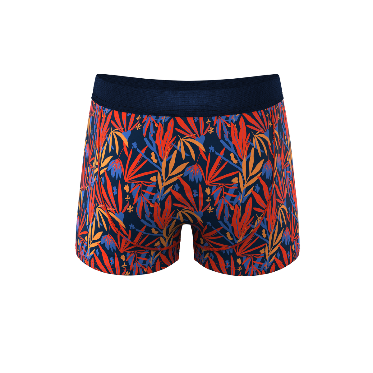 The San Diego Sunrise | Tropical Foliage Ball Hammock® Pouch Trunks Underwear - Shinesty