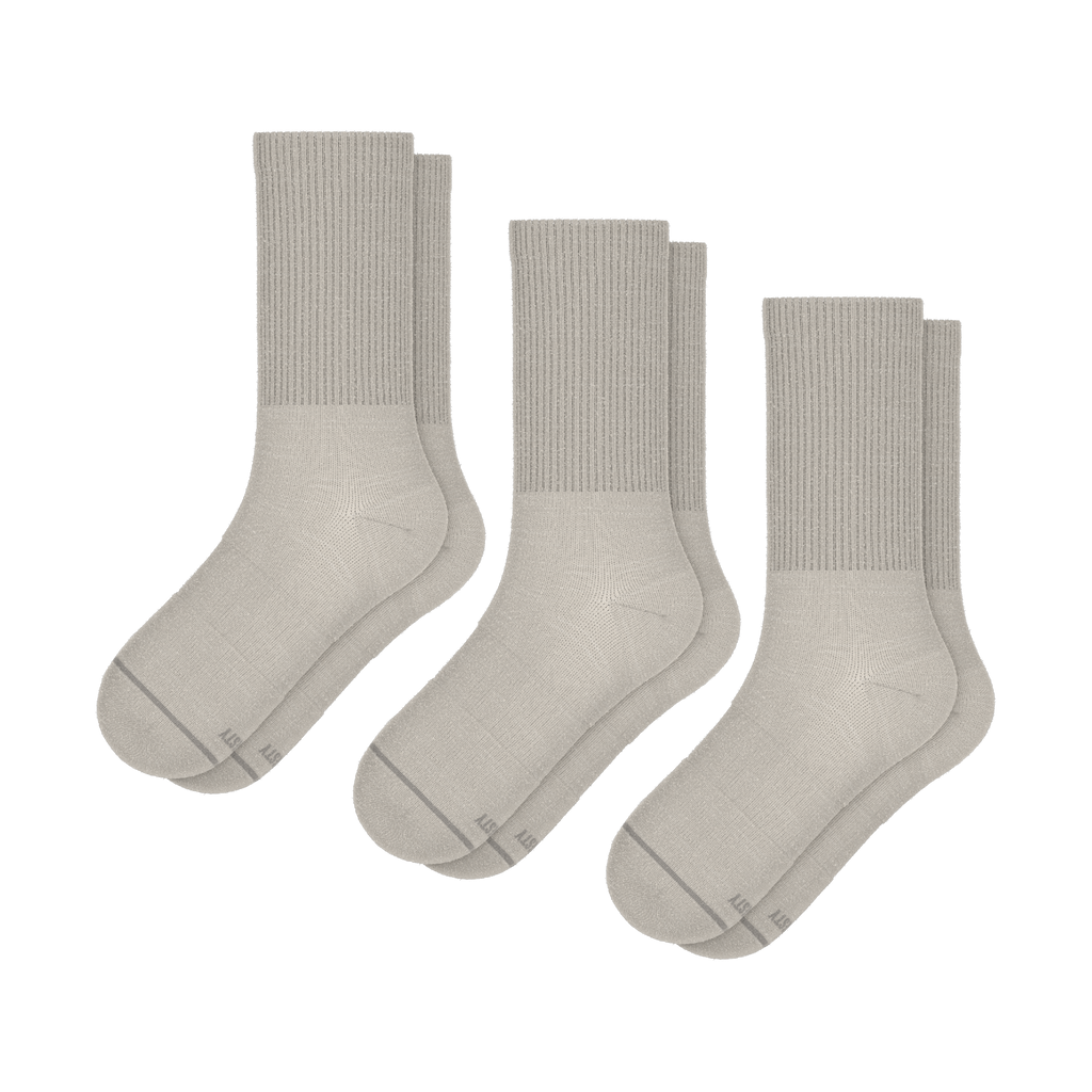 The Sandstorm | Heel Hammock™ Crew Socks 3 Pack - Shinesty
