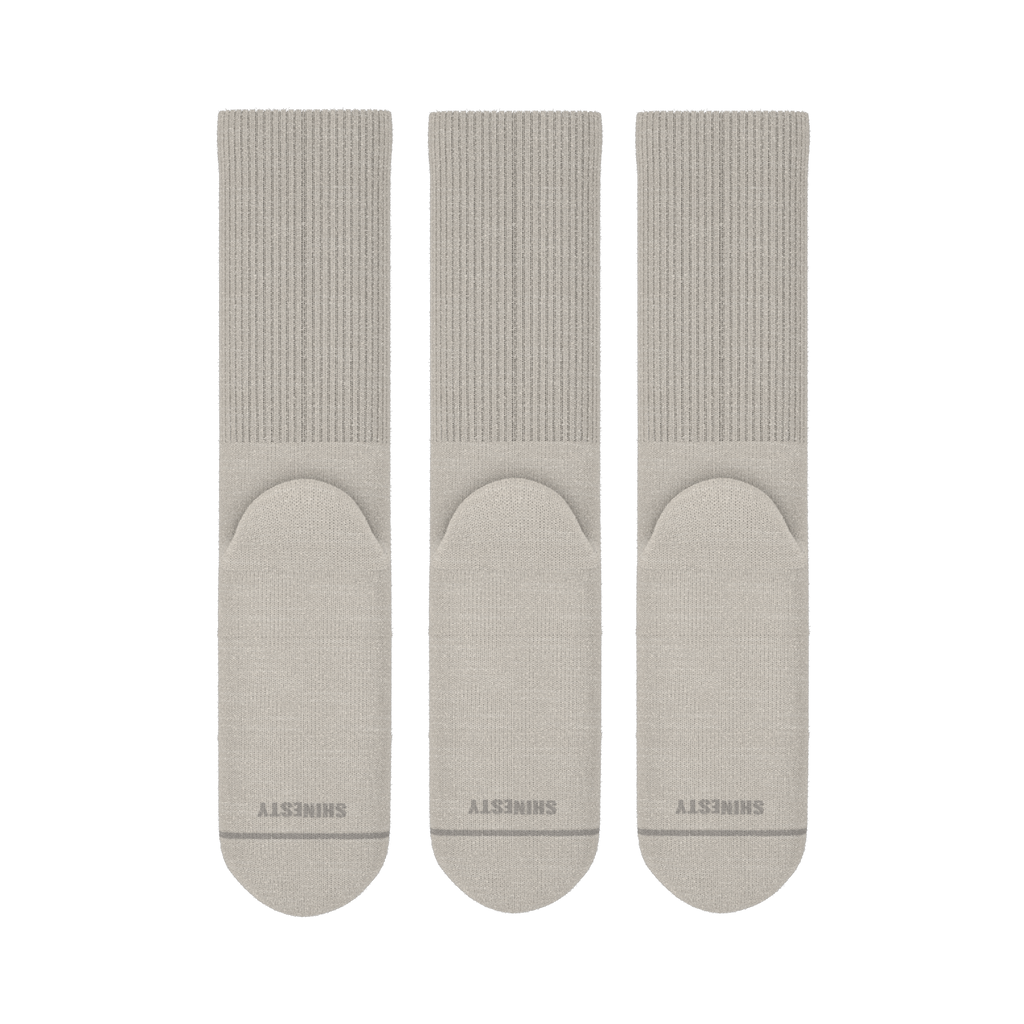 The Sandstorm | Heel Hammock™ Crew Socks 3 Pack - Shinesty
