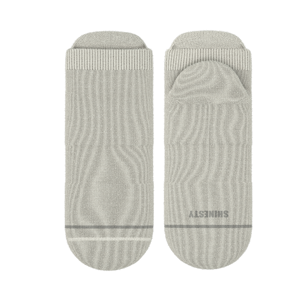 The Sandstorm | Plain Tan Heel Hammock™ Ankle Socks - Shinesty
