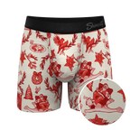 The Santa Slays | Christmas Toile Ball Hammock® Pouch Underwear - Shinesty