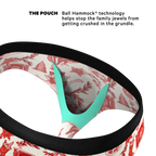 The Santa Slays | Christmas Toile Ball Hammock® Pouch Underwear Briefs - Shinesty