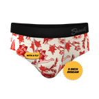 The Santa Slays | Christmas Toile Ball Hammock® Pouch Underwear Briefs - Shinesty