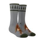 The Sassquatch | Bigfoot Heel Hammock™ Crew Socks - Shinesty