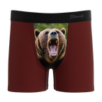 The Scare Bear | Grizzly Bear Youth Boxer Briefs - Shinesty