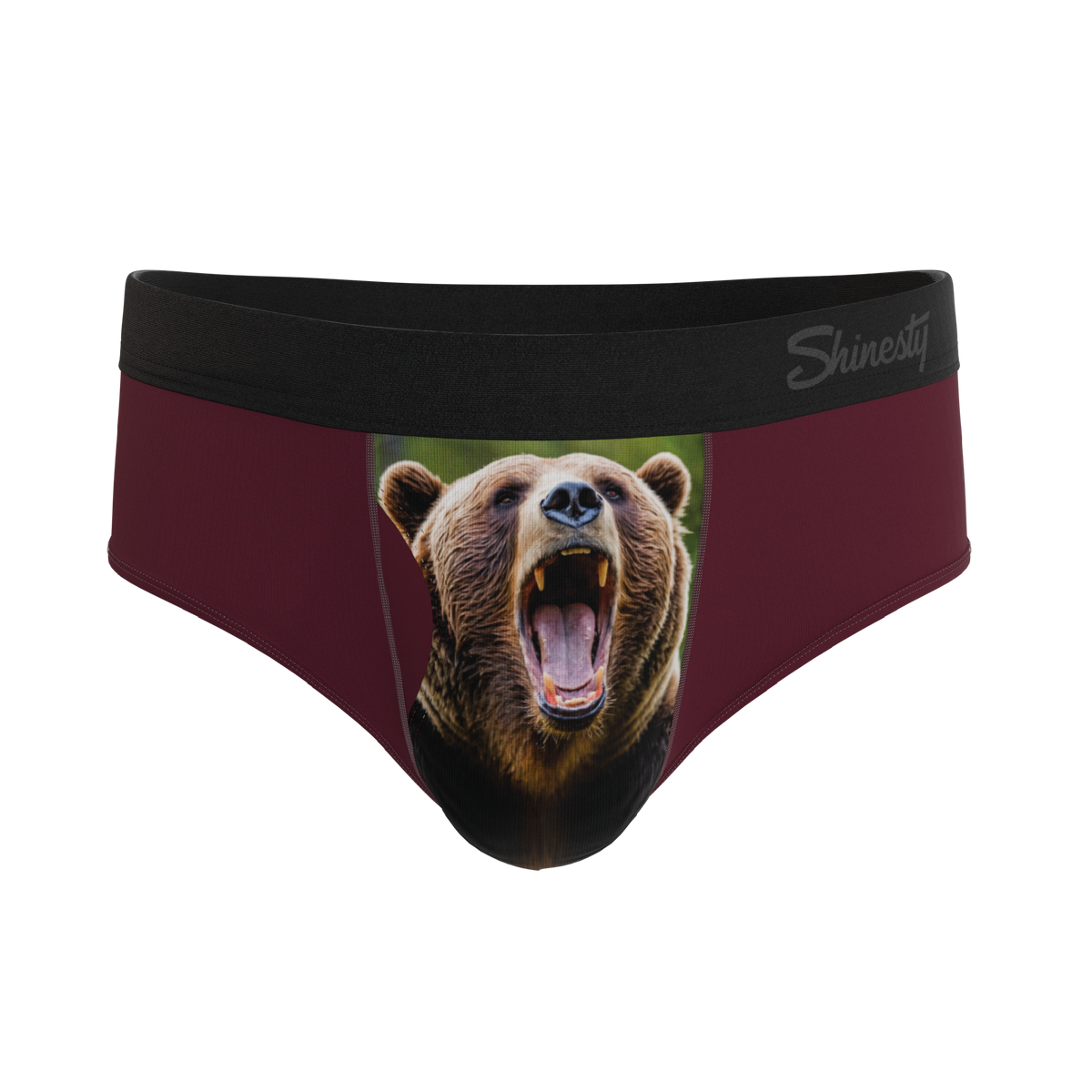 The Scare Bear | Grizzly Bear Ball Hammock® Pouch Underwear Briefs - Shinesty