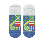 The Secretariat | Derby Flag Heel Hammock™ Ankle Socks - Shinesty