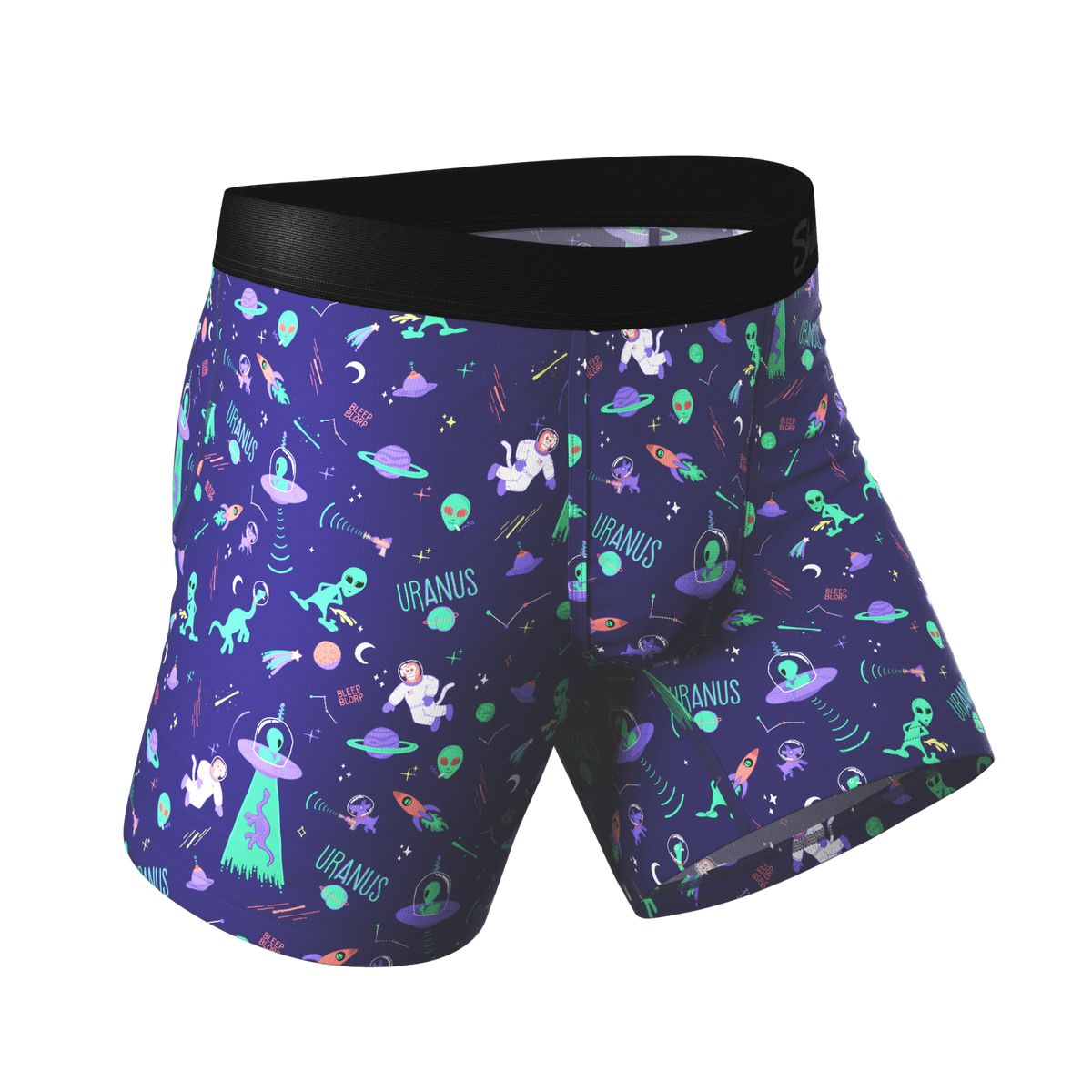The Sensual Abduction | Alien Ball Hammock® Pouch Underwear - Shinesty