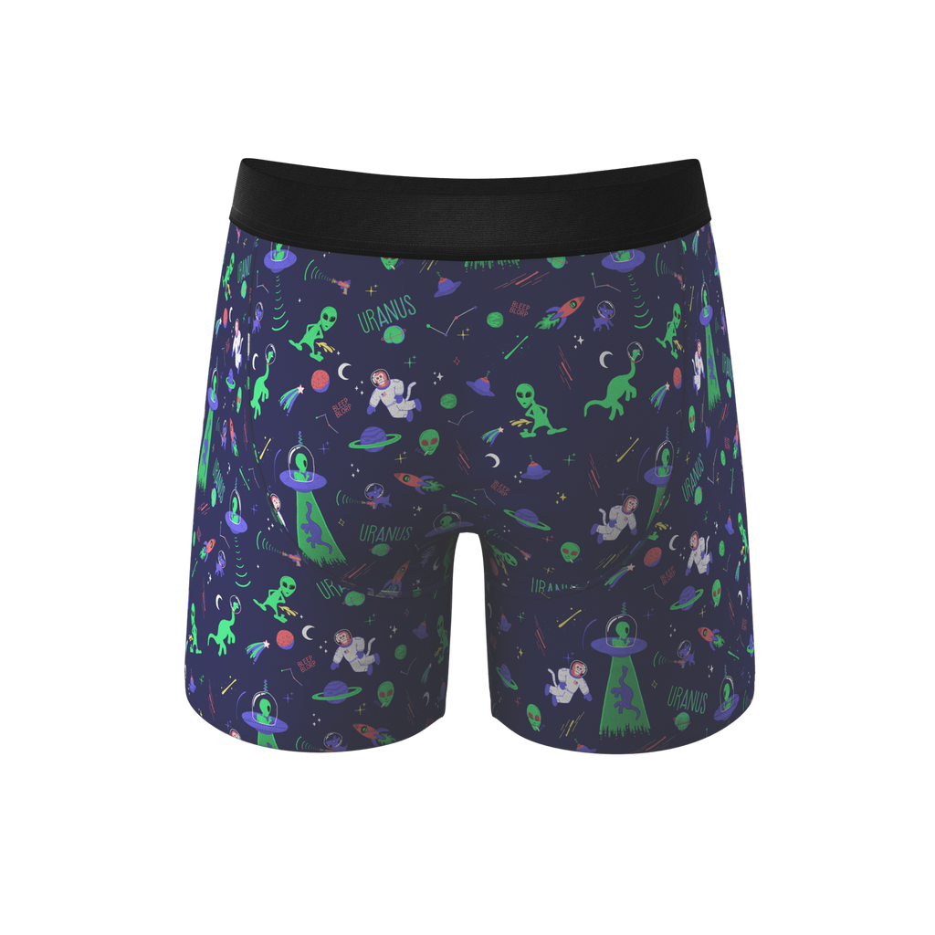 The Sensual Abduction | Alien Ball Hammock® Pouch Underwear - Shinesty