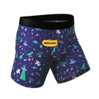 The Sensual Abduction | Alien Ball Hammock® Pouch Underwear With Fly - Shinesty