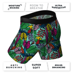 The Sex On The Beach | Tropical Ball Hammock® Boxer - Long Leg - Shinesty