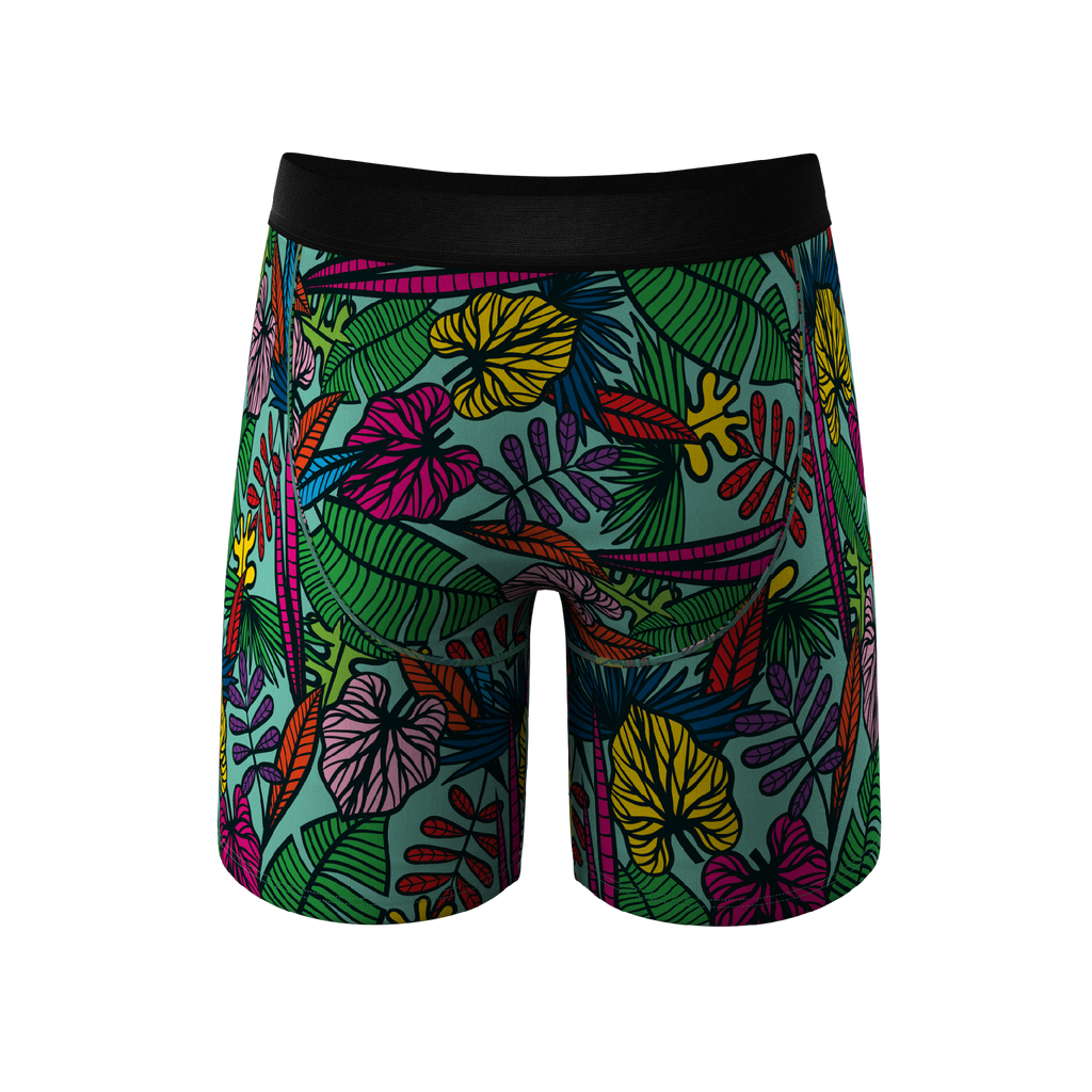 The Sex On The Beach | Tropical Ball Hammock® Boxer - Long Leg - Shinesty