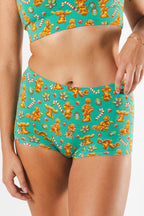 The Ginger Rail | Gingerbread Modal Boyshort Underwear - Shinesty