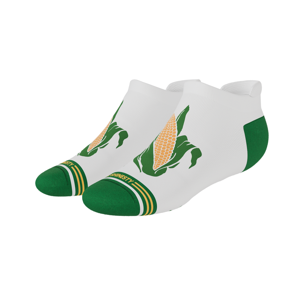 The Shuck Yea | Corn Heel Hammock™ Ankle Socks - Shinesty