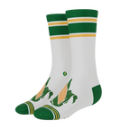 The Shuck Yea | Corn Heel Hammock™ Crew Socks - Shinesty